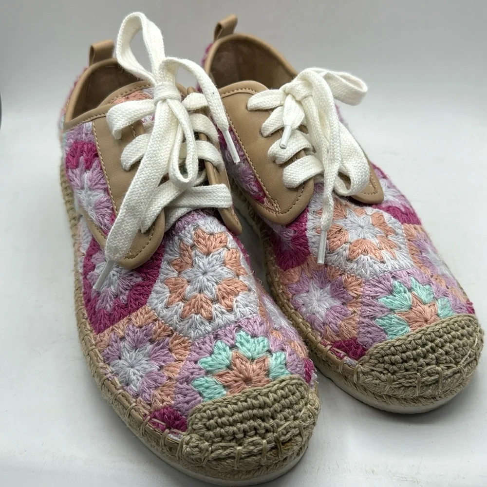 Copper Key Sandbar Crochet Espadrilles
